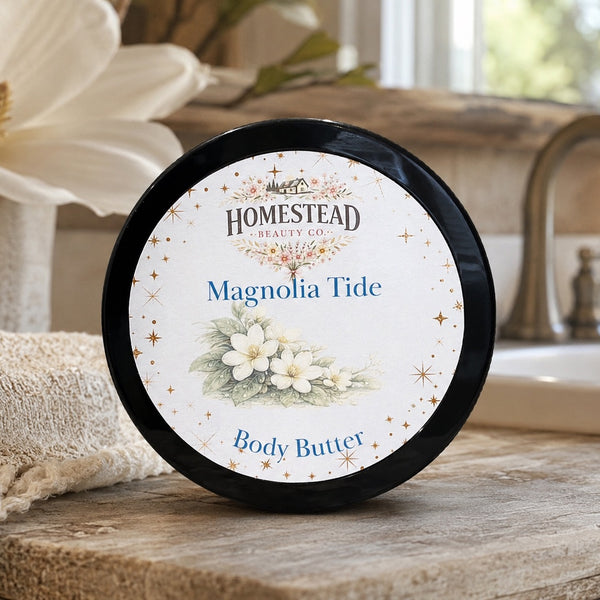 Magnolia Tide Body Butter – Floral Moisturizer for Dry Skin