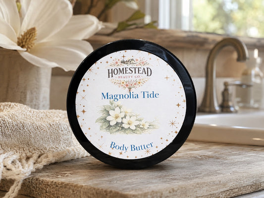 Magnolia Tide Body Butter – Floral Moisturizer for Dry Skin