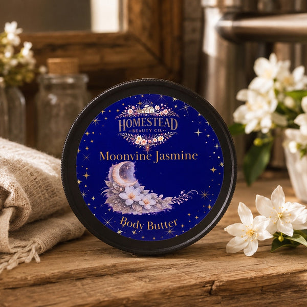 Moonvine Jasmine Body Butter – Jasmine Moisturizer for Dry Skin