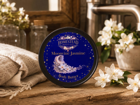 Moonvine Jasmine Body Butter – Jasmine Moisturizer for Dry Skin