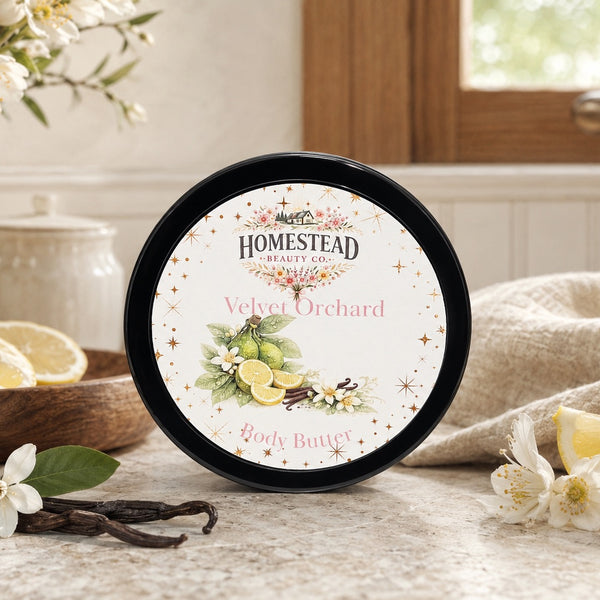Velvet Orchard Body Butter – Bergamot Vanilla Moisturizer