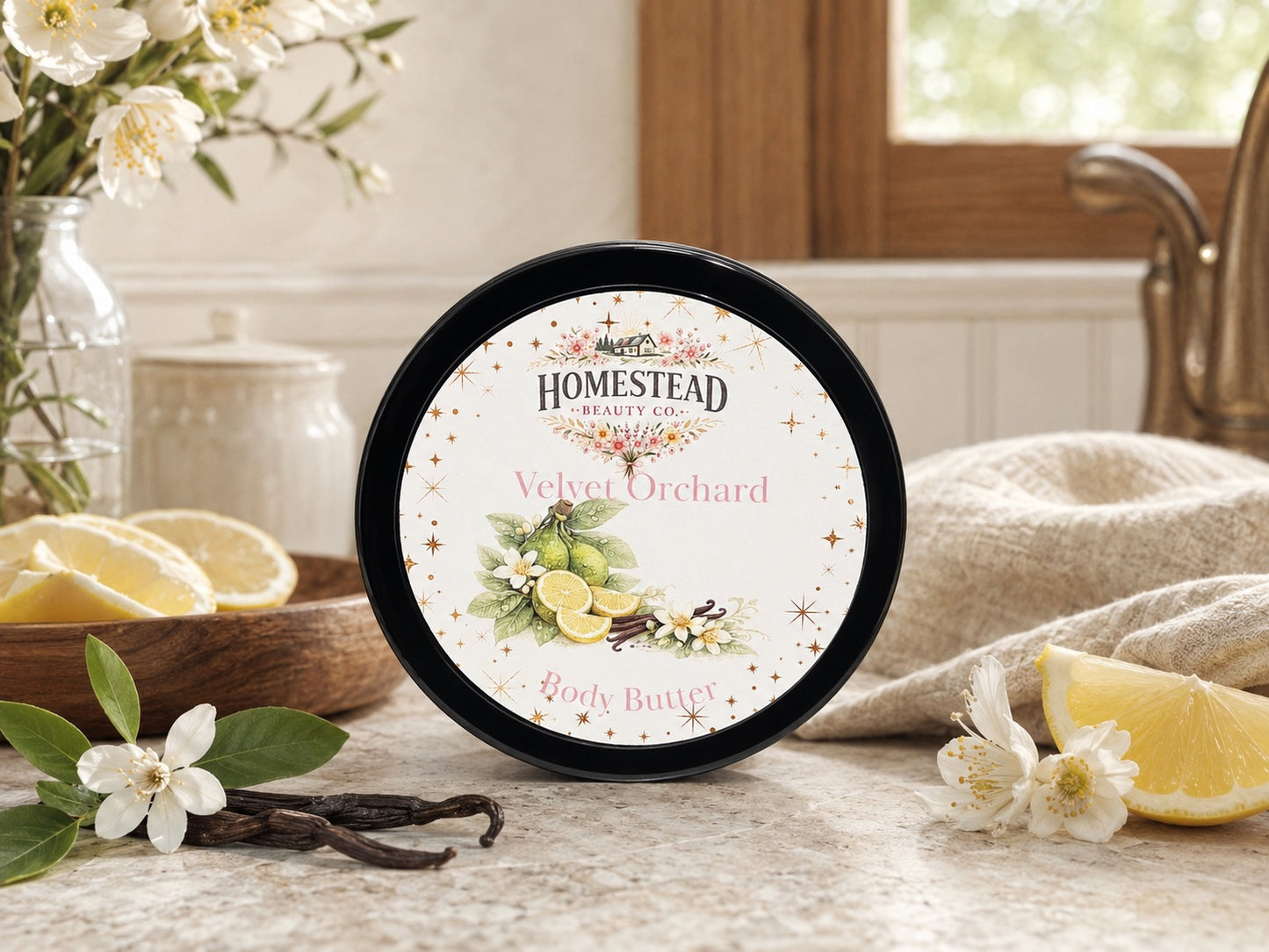 Velvet Orchard Body Butter – Bergamot Vanilla Moisturizer
