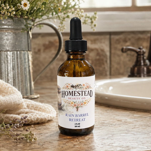 Rain Barrel Retreat Women’s Hair Oil – Fresh Rain Inspired