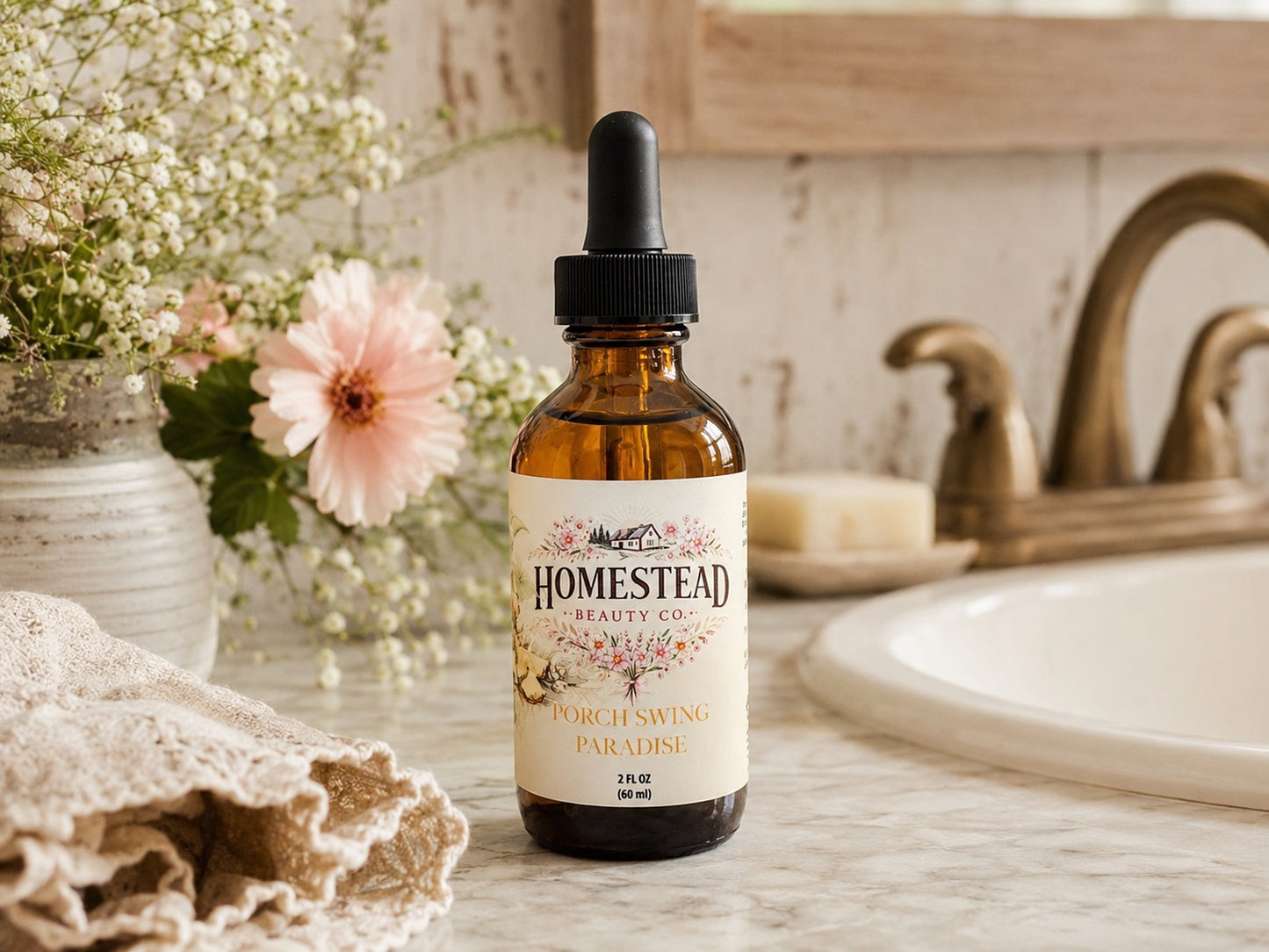 Porch Swing Paradise - Lightweight Hair Oil