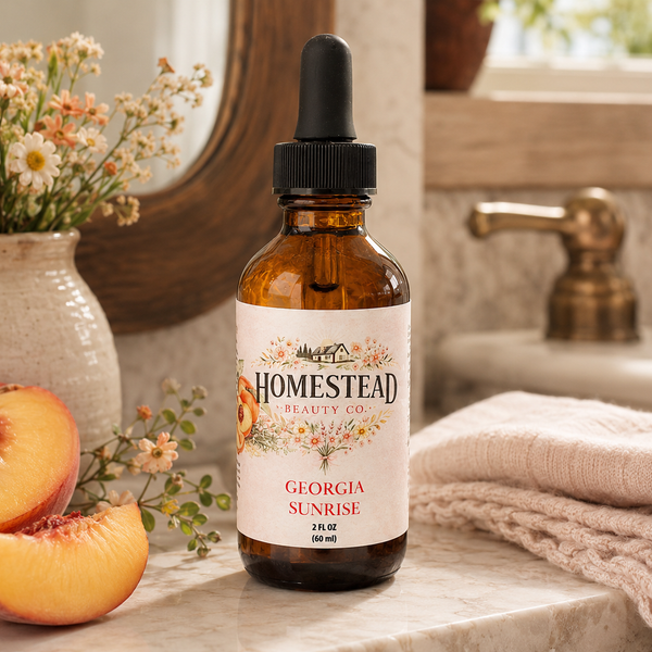 Georgia Sunrise Women’s Hair Oil – Peach & Pink Grapefruit