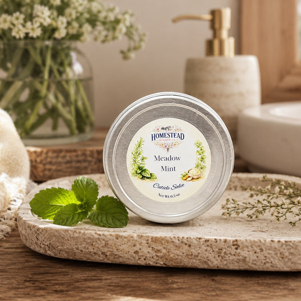 Meadow Mint Cuticle Salve – Nourishing Nail & Cuticle Balm
